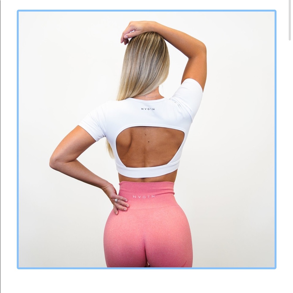 NVGTN Open Back Tee